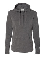 J. America Women's Omega Stretch Snap Hoodie 8431 Womens Apparel Sweatshirts & Fleece