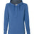 J. America Women's Omega Stretch Snap Hoodie 8431 Womens Apparel Sweatshirts & Fleece