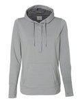 J. America Women's Omega Stretch Snap Hoodie 8431 Womens Apparel Sweatshirts & Fleece