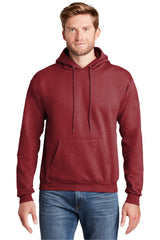 Hanes Men's EcoSmart Pullover Hooded Sweatshirt-1