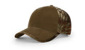 Richardson Duck Cloth Front with Camo Back Hat Richardson