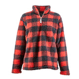 J. America Women's Epic 1/4 Zip Sherpa 8451