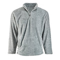 J. America Men's Boundary Shag 1/4 Zip 8464 Mens Apparel Sweatshirts & Fleece