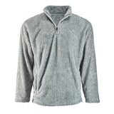 J. America Men's Boundary Shag 1/4 Zip 8464 Mens Apparel Sweatshirts & Fleece