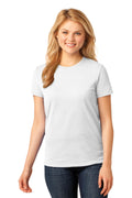 Port & Company Women's Core Cotton Tee. LPC54 3 of 3