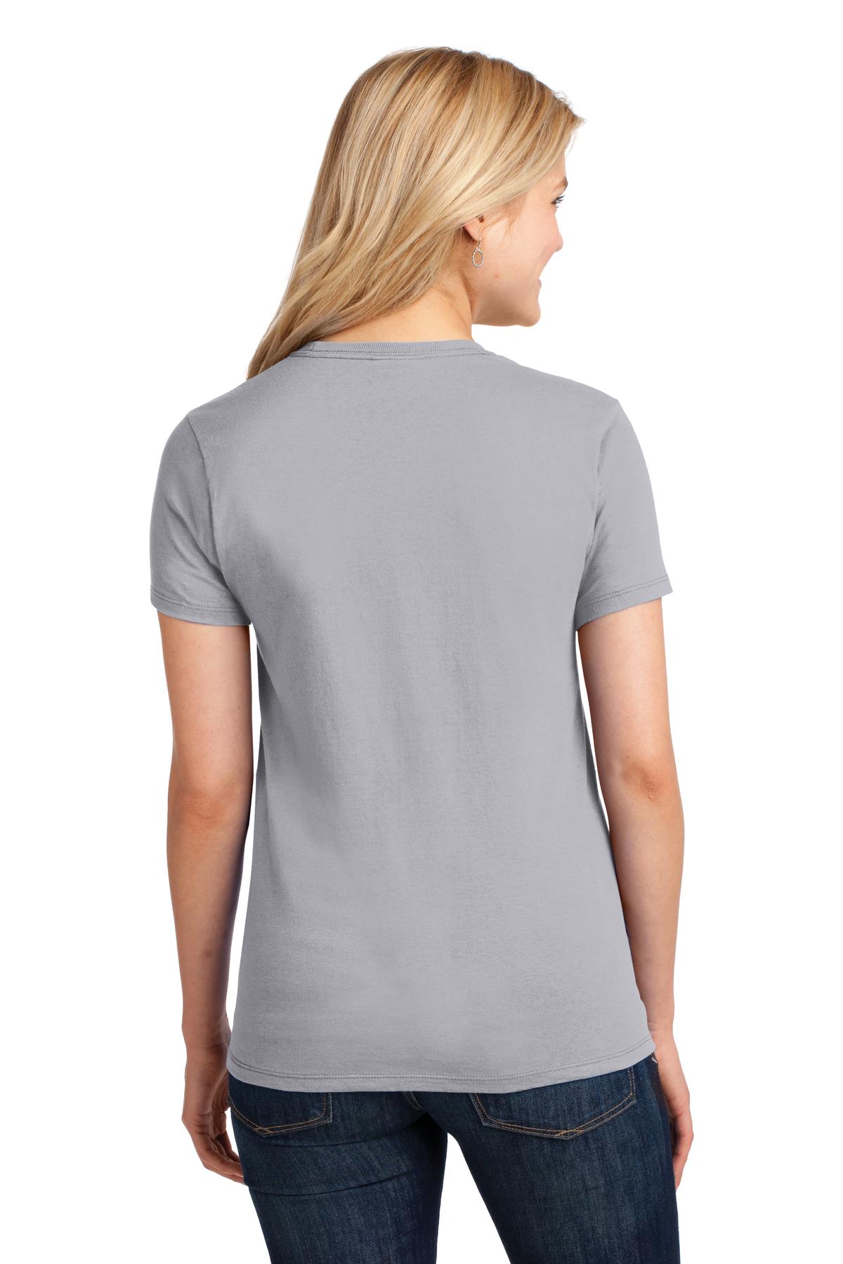 Port & Company Women's Core Cotton Tee. LPC54 3 of 3