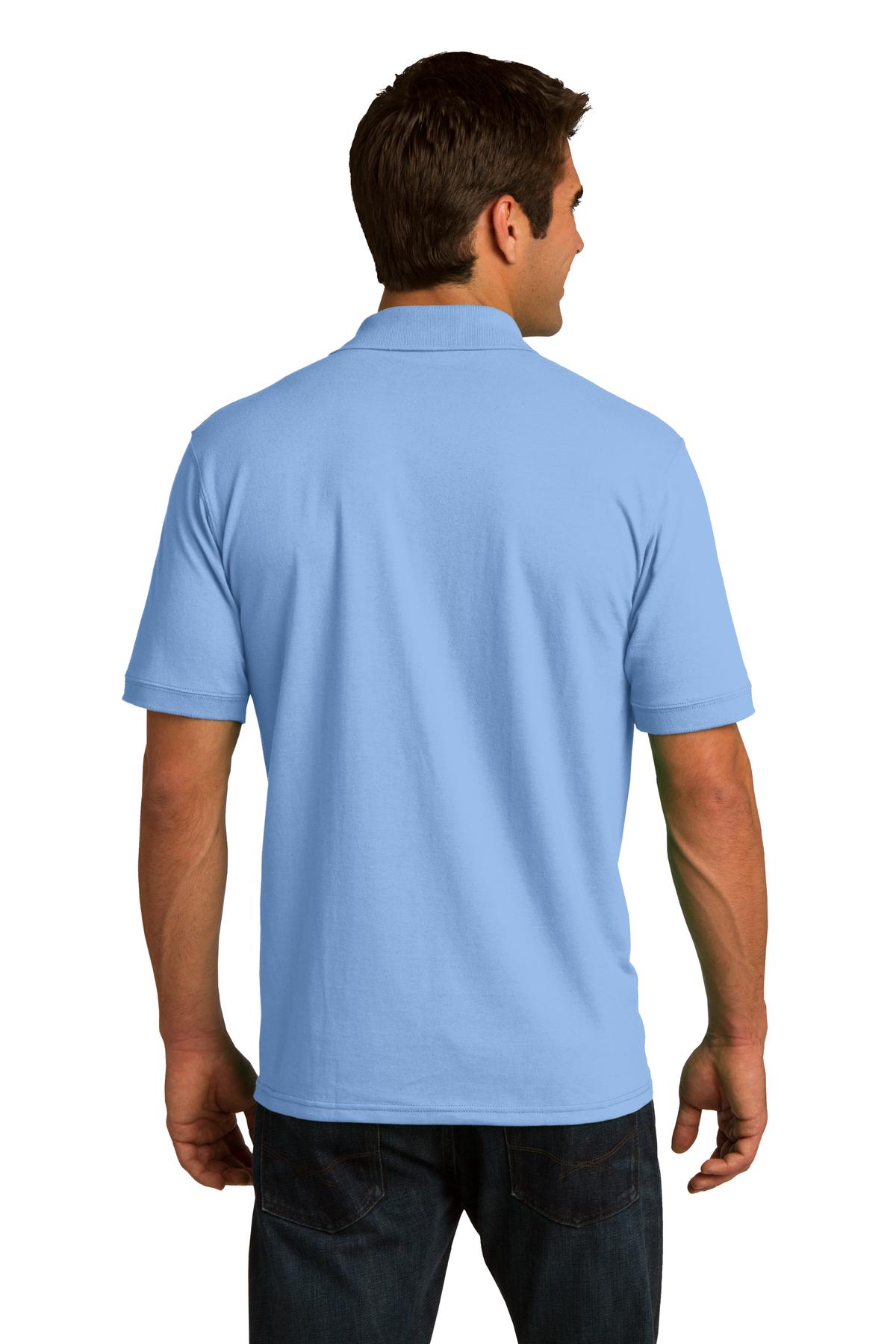 Port & Company Men's Core Blend Jersey Knit Polo 2 of 3