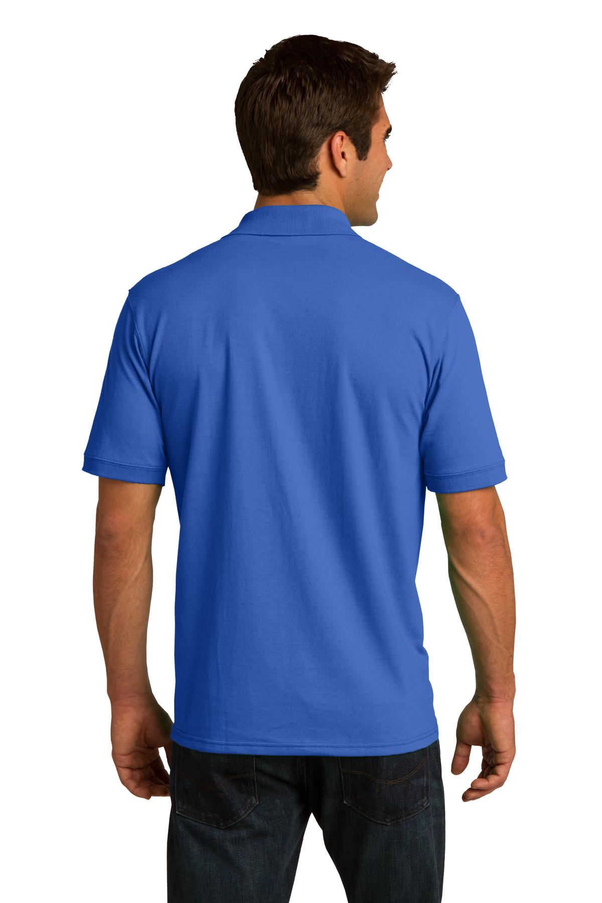 Port & Company Men's Core Blend Jersey Knit Polo 2 of 3