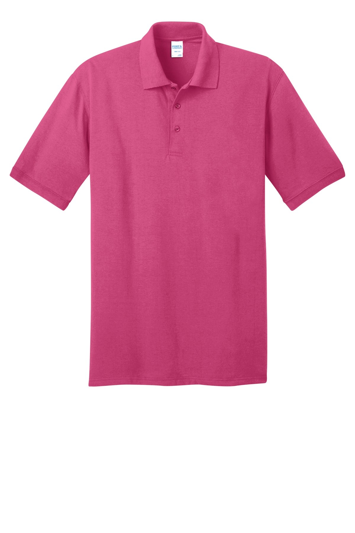 Port & Company Men's Core Blend Jersey Knit Polo 3 of 3
