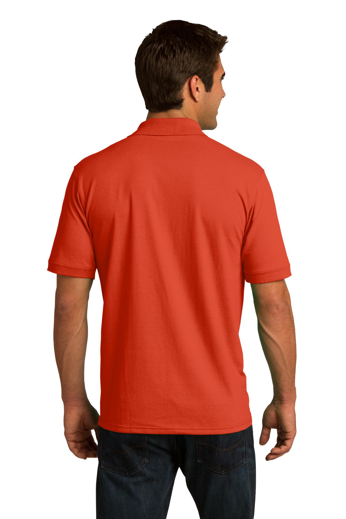 Port & Company Men's Core Blend Jersey Knit Polo 3 of 3