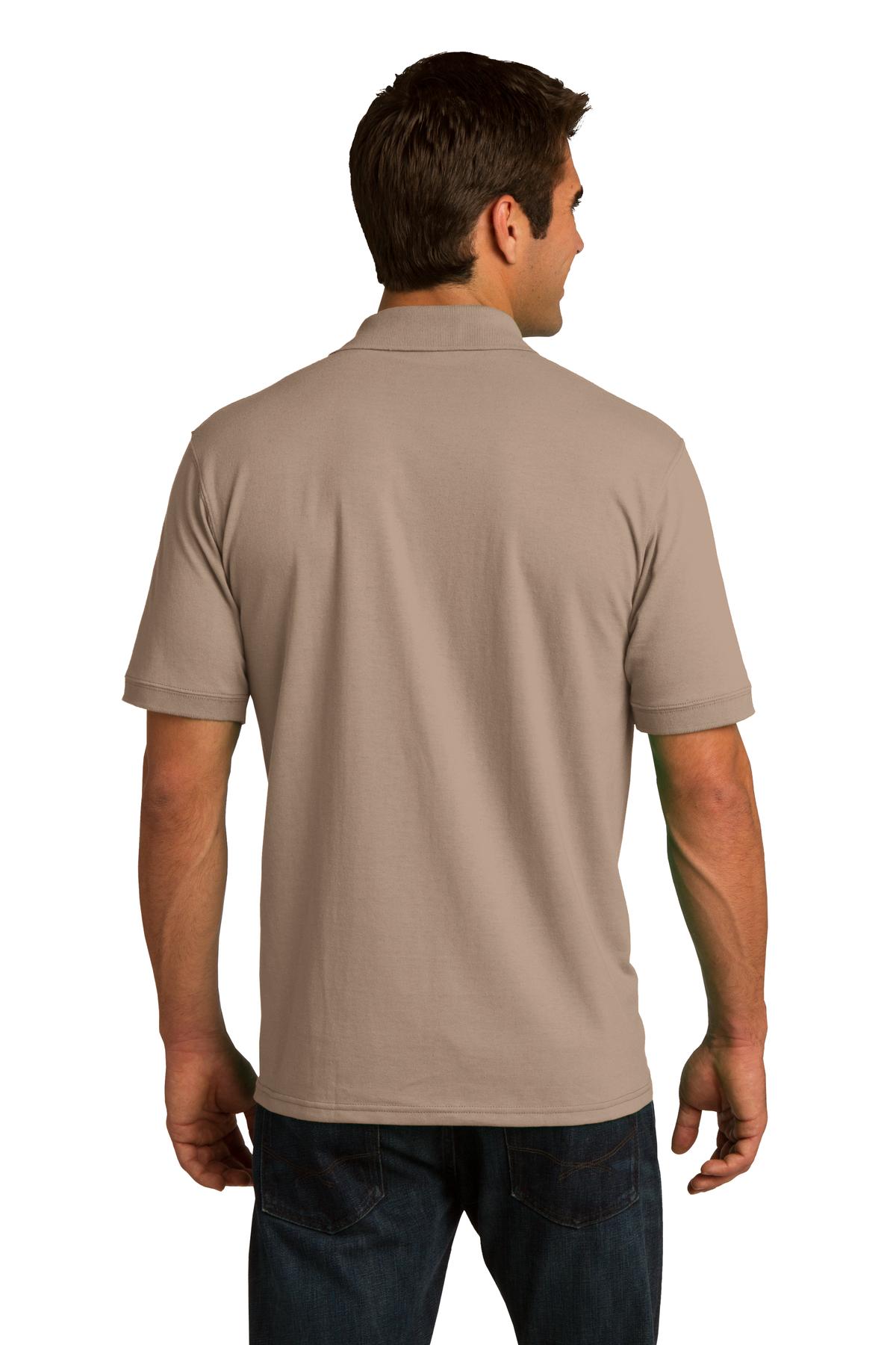 Port & Company Men's Core Blend Jersey Knit Polo 2 of 3