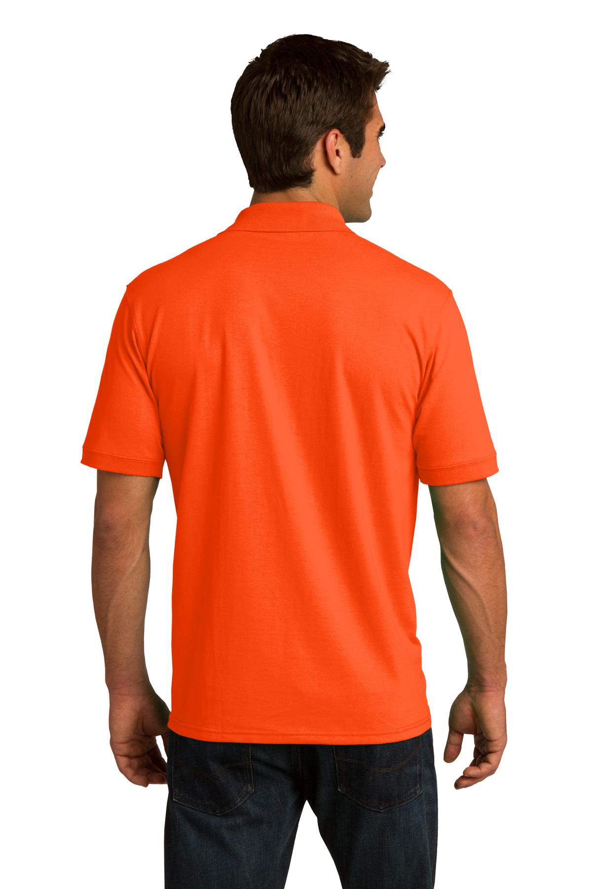 Port & Company Men's Core Blend Jersey Knit Polo 3 of 3