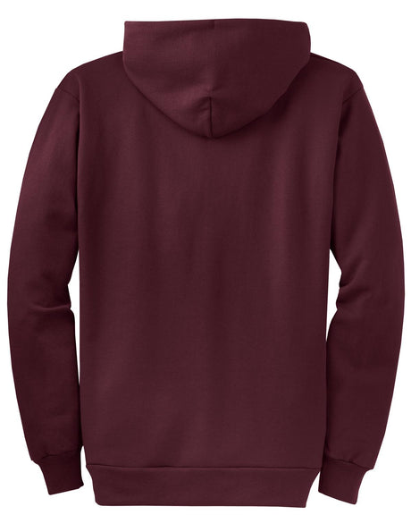 Port & Company - Men's Core Fleece Full-Zip Hooded Sweatshirt Mens Apparel Sweatshirts & Fleece