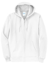 Port & Company - Men's Core Fleece Full-Zip Hooded Sweatshirt