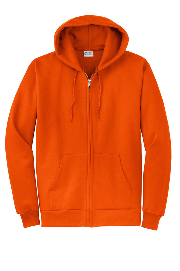 Port & Company - Men's Core Fleece Full-Zip Hooded Sweatshirt