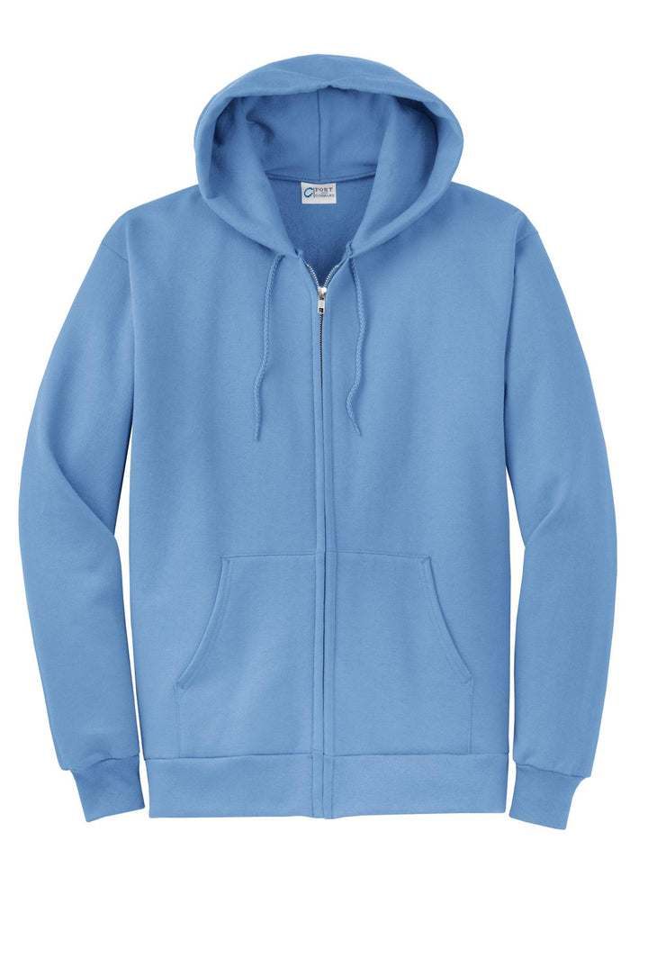 Port & Company - Men's Core Fleece Full-Zip Hooded Sweatshirt
