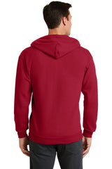 Port & Company - Men's Core Fleece Full-Zip Hooded Sweatshirt