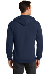Port & Company - Men's Core Fleece Full-Zip Hooded Sweatshirt