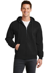 Port & Company - Men's Core Fleece Full-Zip Hooded Sweatshirt