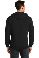 Port & Company - Men's Core Fleece Full-Zip Hooded Sweatshirt