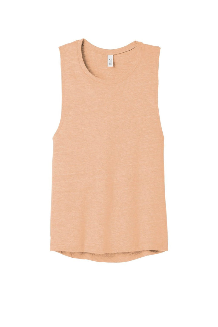 BELLA + CANVAS Women's Flowy Scoop Muscle Tank Top BC8803