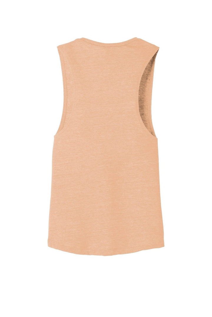 BELLA + CANVAS Women's Flowy Scoop Muscle Tank Top BC8803