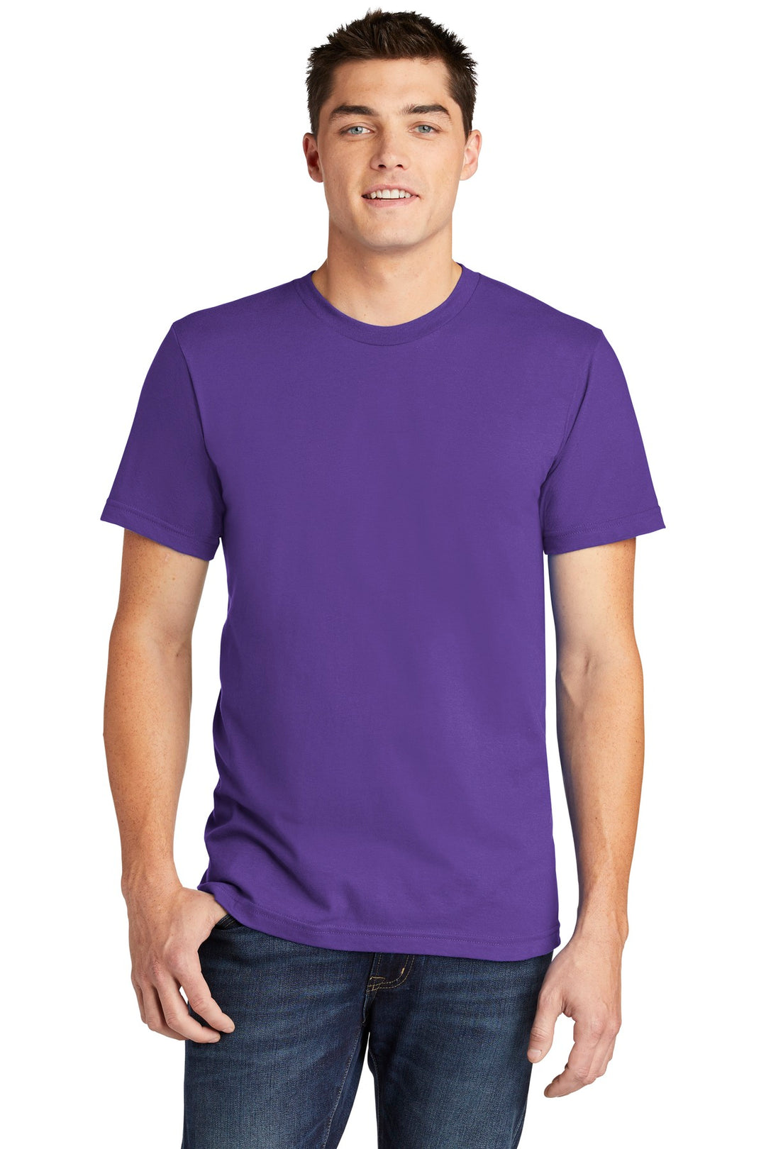 American Apparel Men's Fine Jersey T-Shirt. 2001W