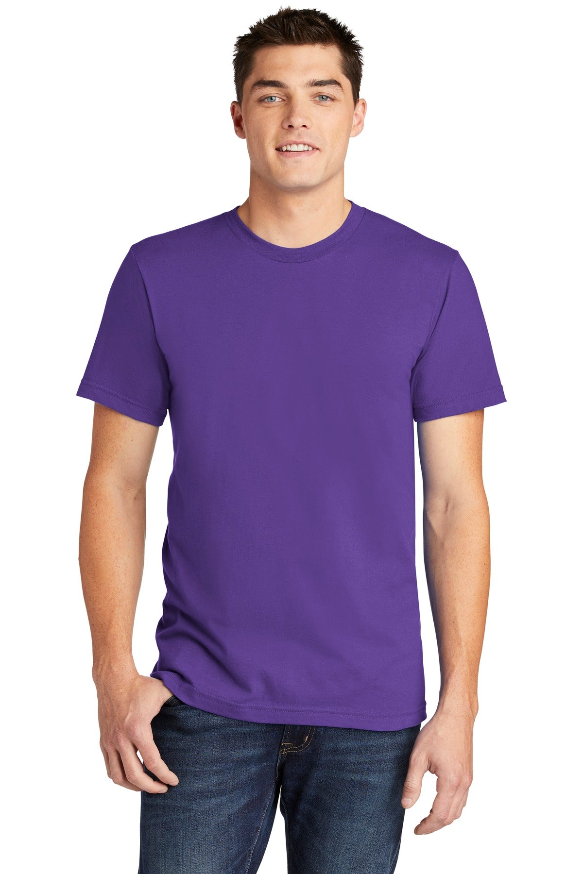 American Apparel Men's Fine Jersey T-Shirt. 2001W