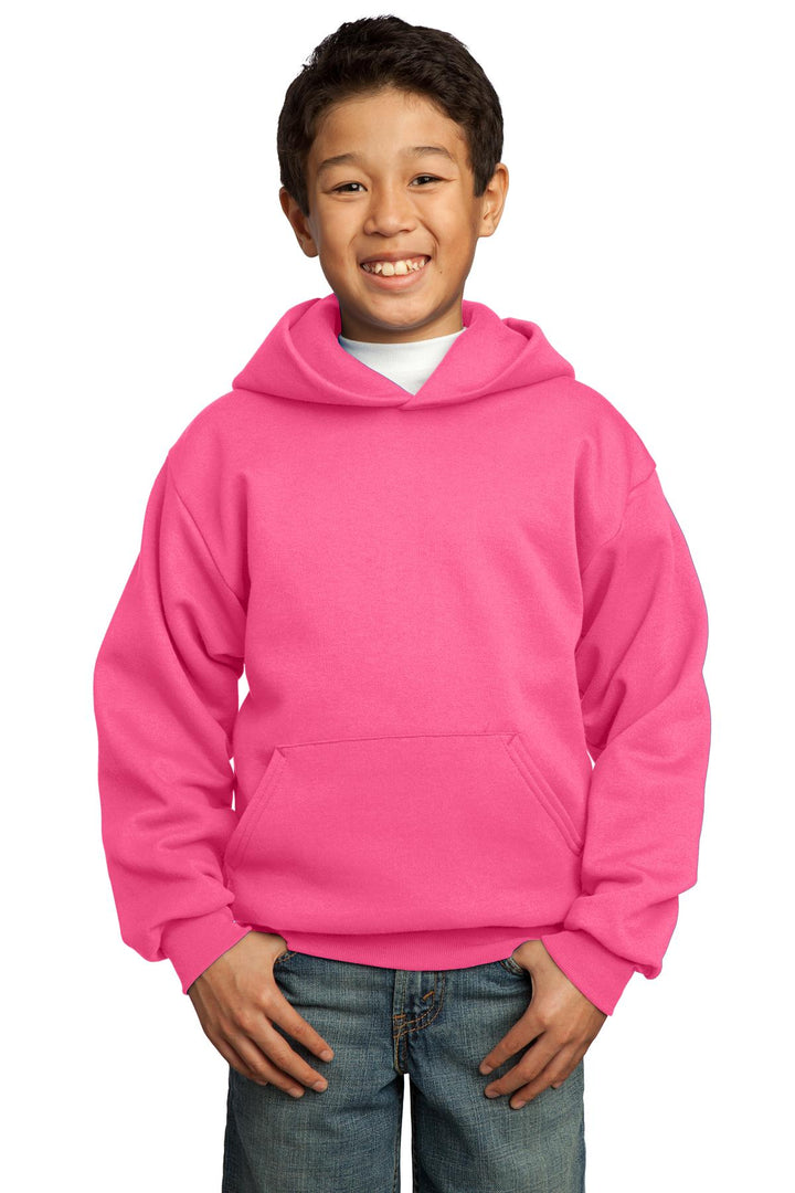 Port & Company - Youth Core Fleece Pullover Hooded Sweatshirt