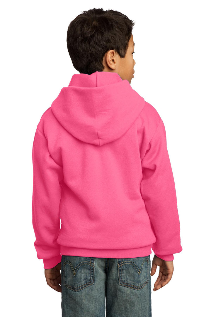 Port & Company - Youth Core Fleece Pullover Hooded Sweatshirt