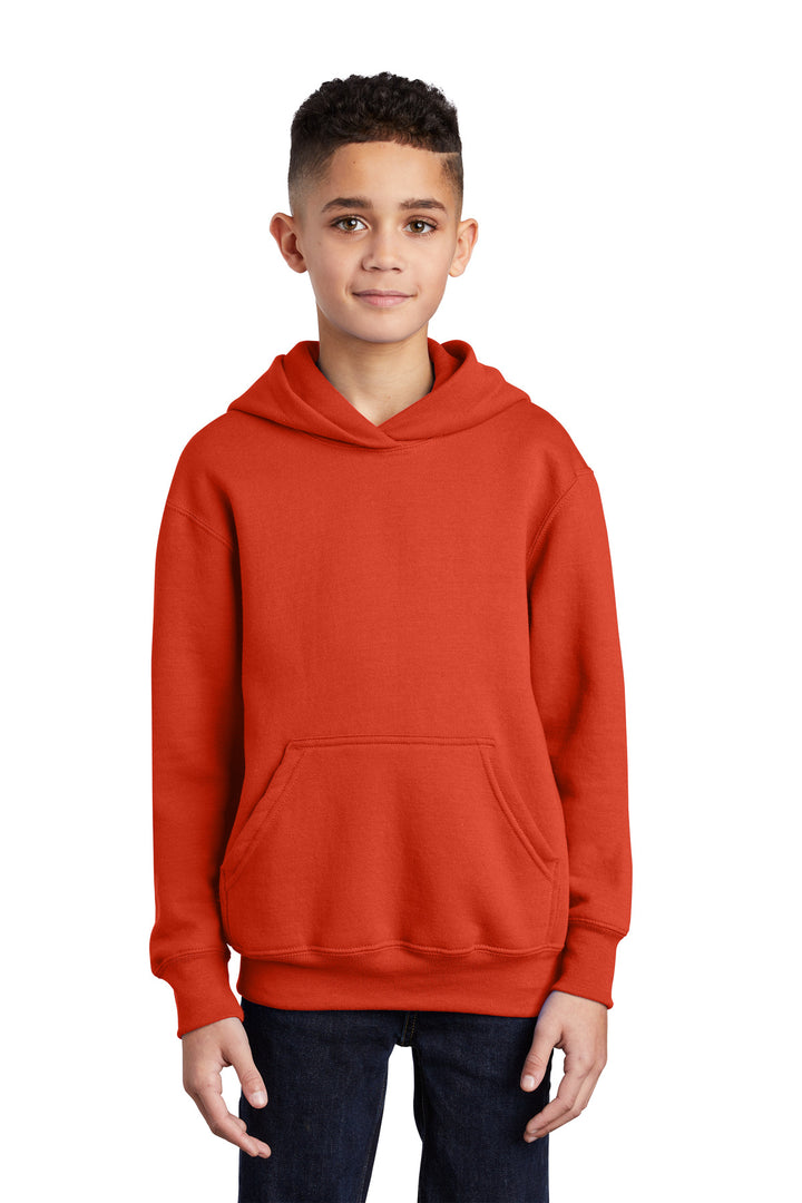Port & Company - Youth Core Fleece Pullover Hooded Sweatshirt