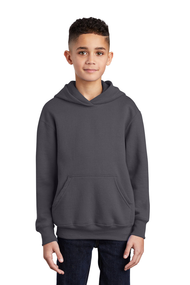 Port & Company - Youth Core Fleece Pullover Hooded Sweatshirt