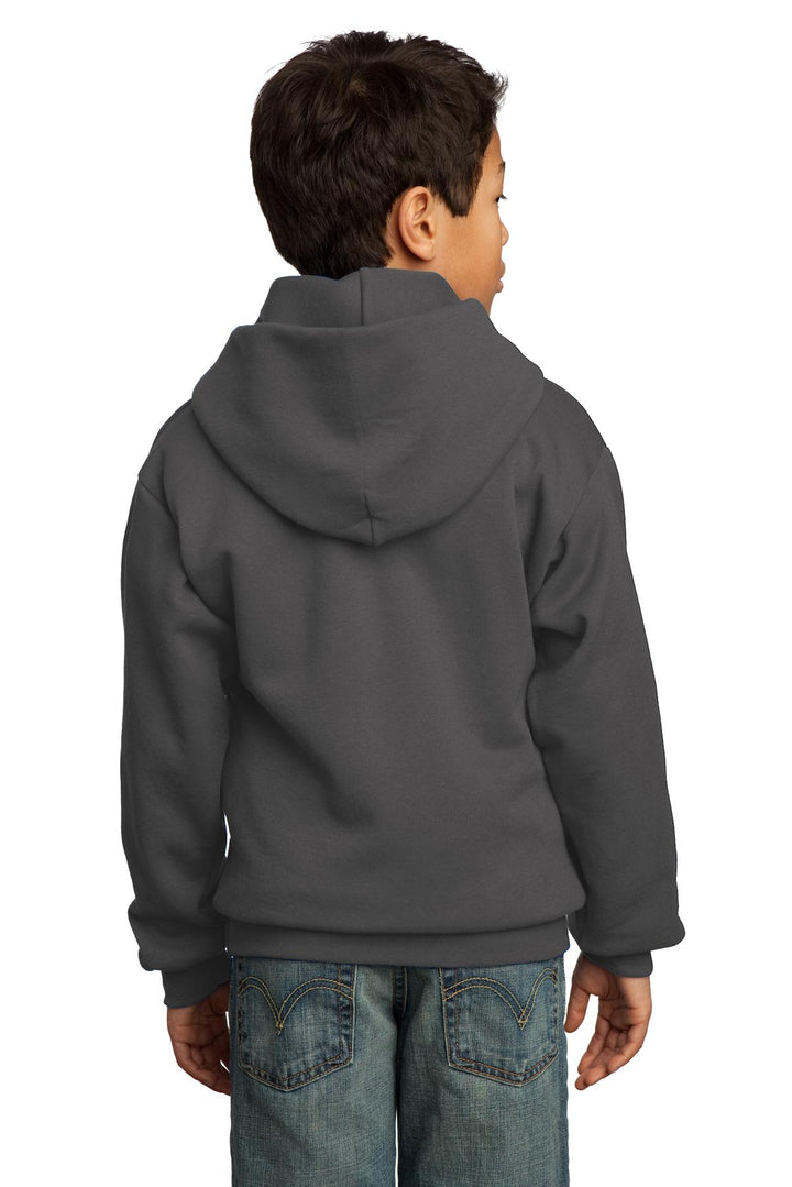 Port & Company - Youth Core Fleece Pullover Hooded Sweatshirt
