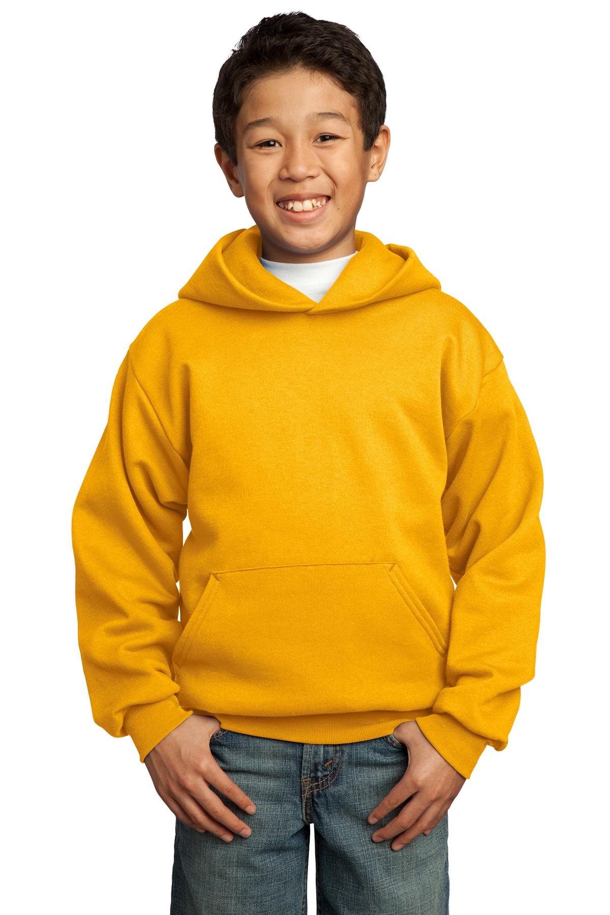 Port & Company Youth Core Fleece Pullover Hooded Sweatshirt