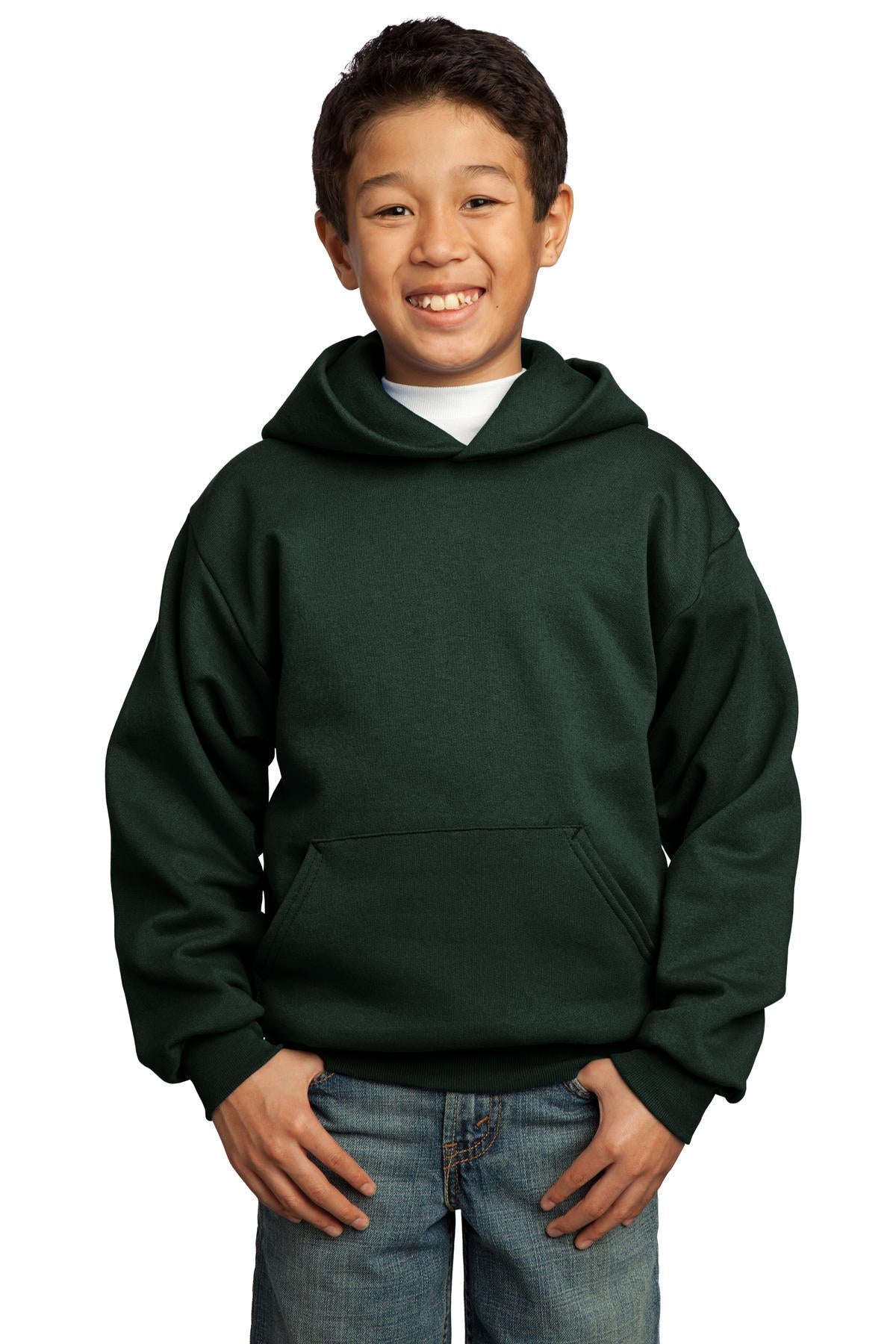 Port & Company Youth Core Fleece Pullover Hooded Sweatshirt
