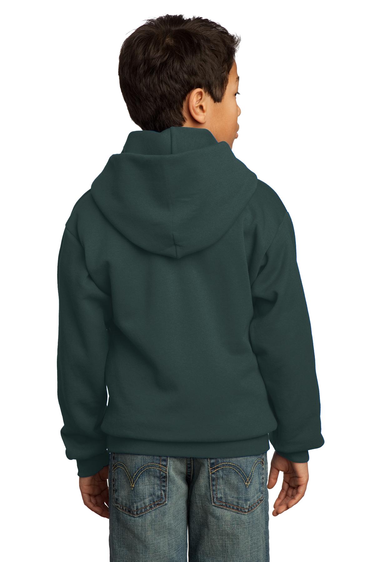 Port & Company Youth Core Fleece Pullover Hooded Sweatshirt