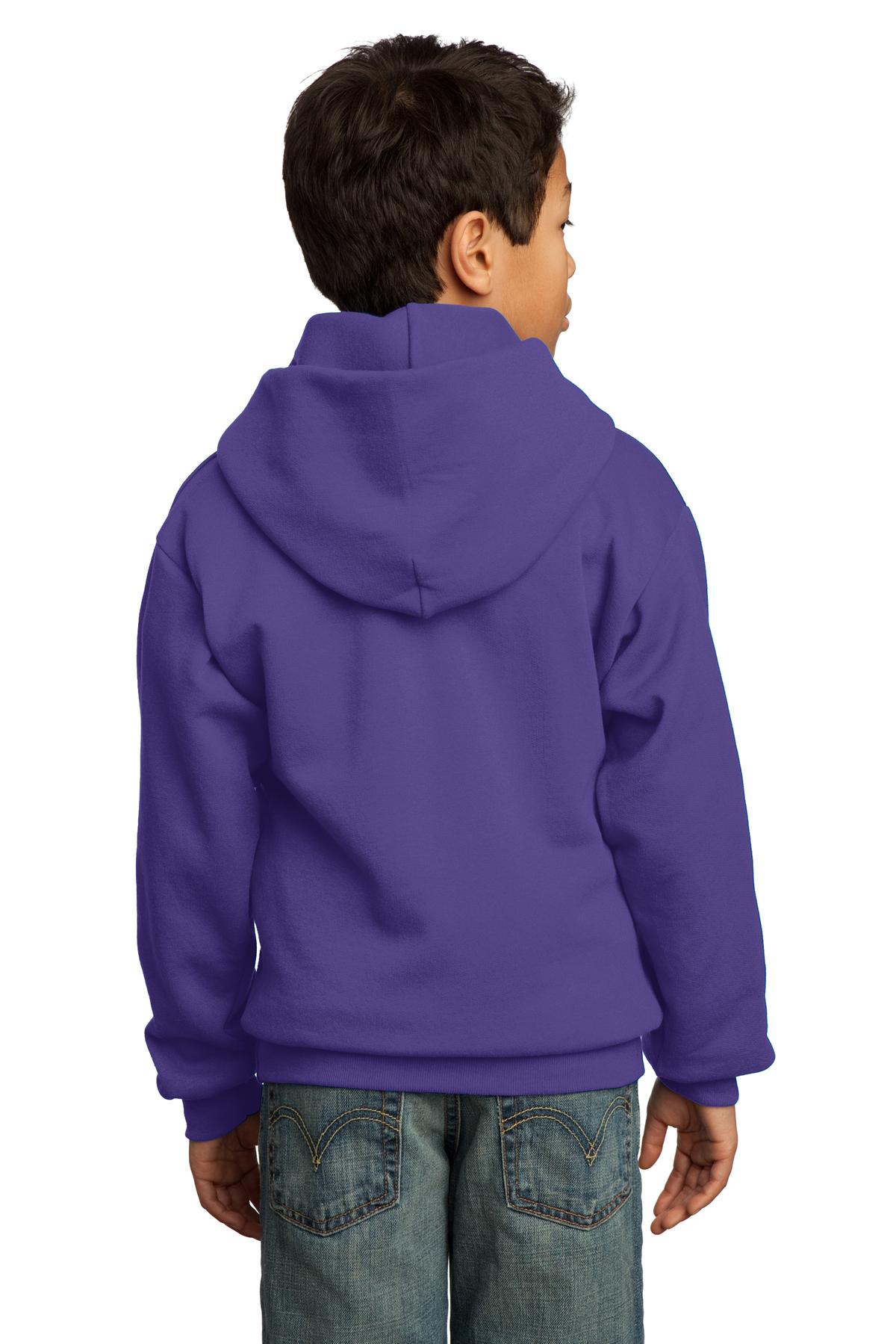 Port & Company Youth Core Fleece Pullover Hooded Sweatshirt