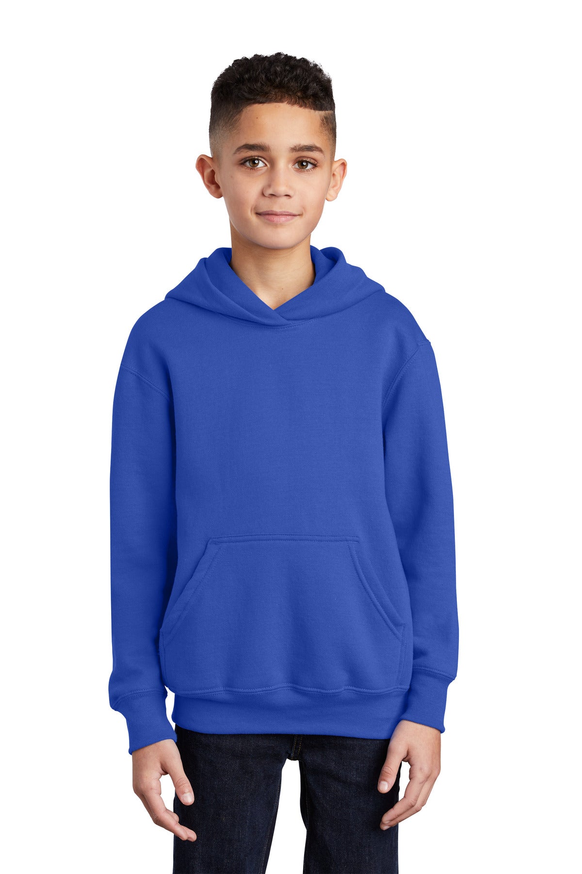 Port & Company Youth Core Fleece Pullover Hooded Sweatshirt