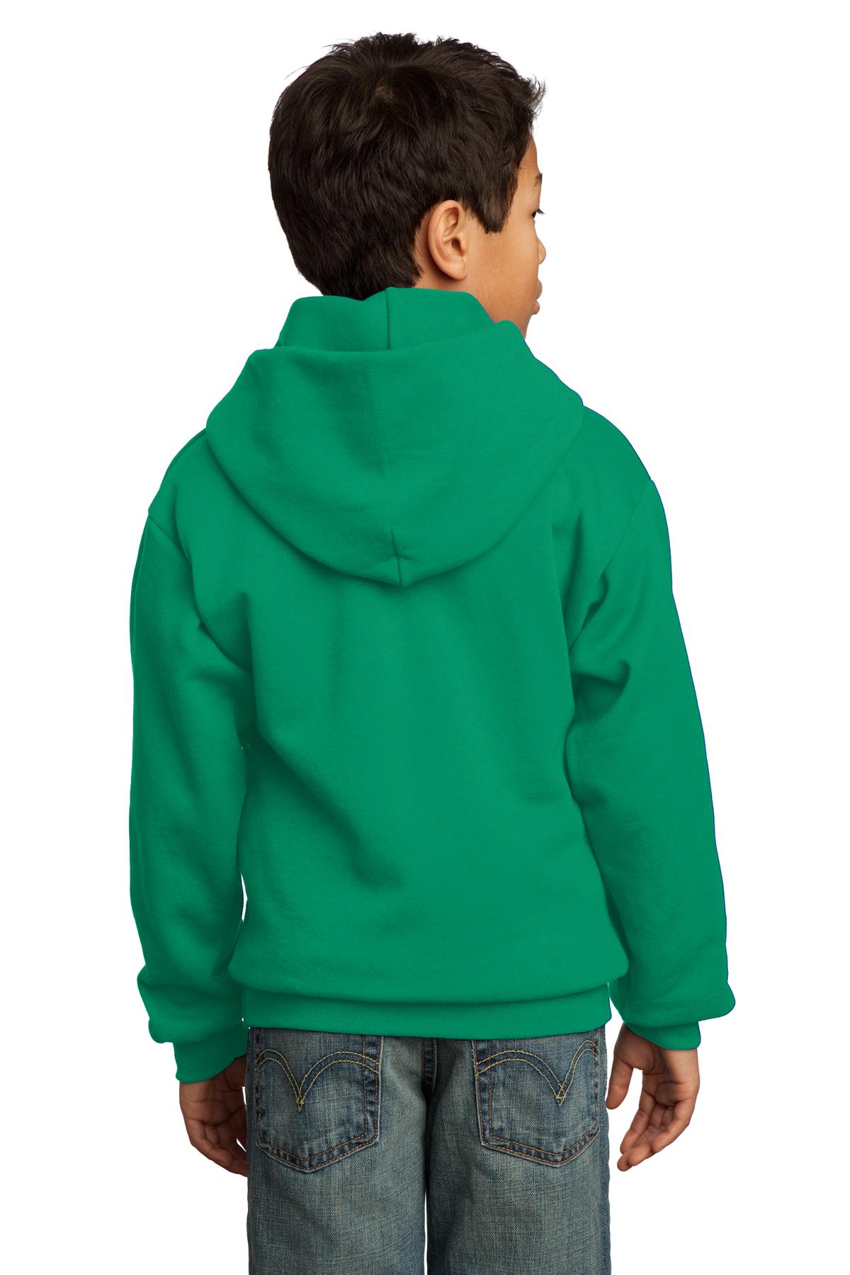 Port & Company Youth Core Fleece Pullover Hooded Sweatshirt