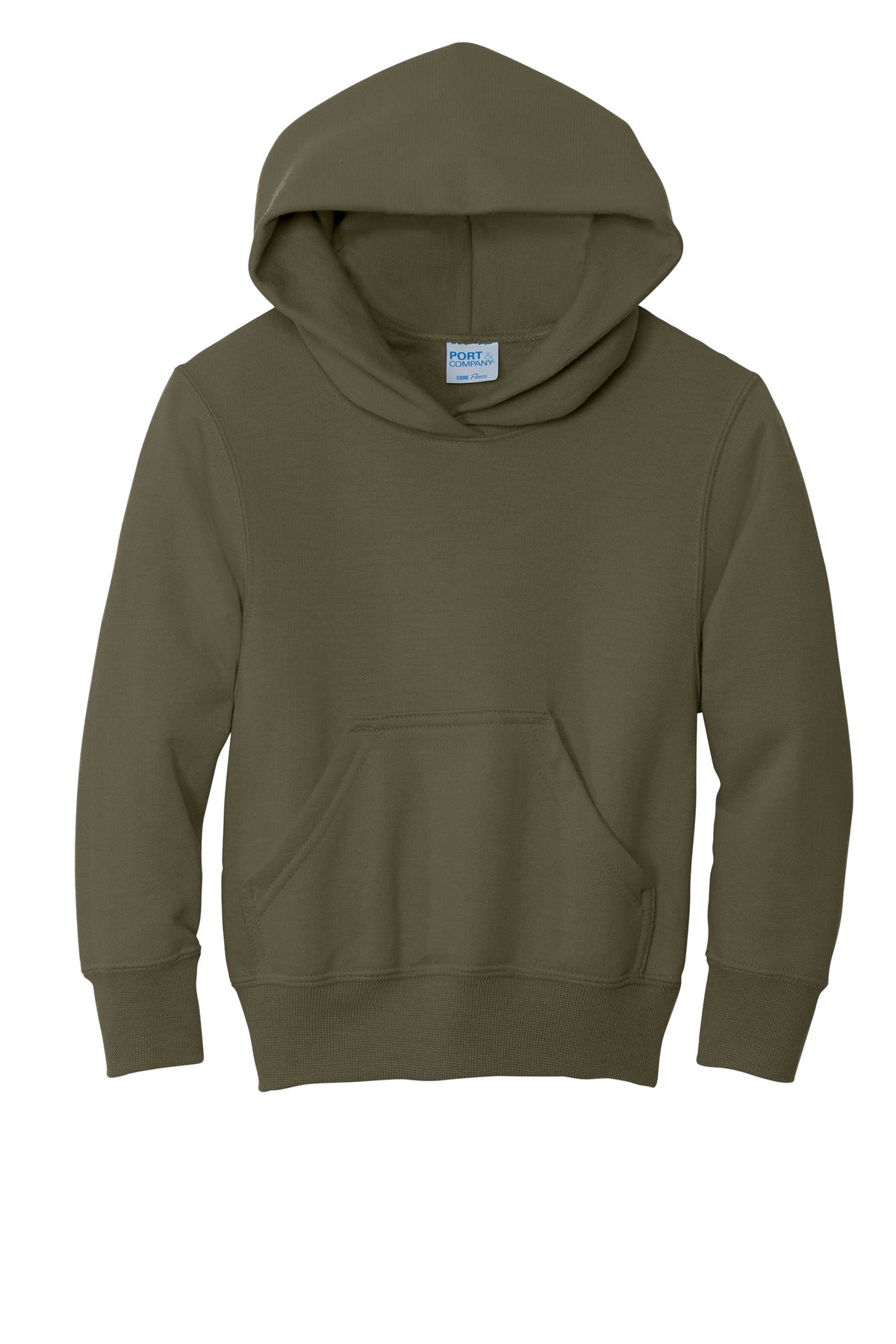 Port & Company Youth Core Fleece Pullover Hooded Sweatshirt