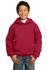 Port & Company Youth Core Fleece Pullover Hooded Sweatshirt