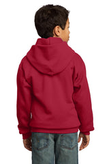 Port & Company Youth Core Fleece Pullover Hooded Sweatshirt
