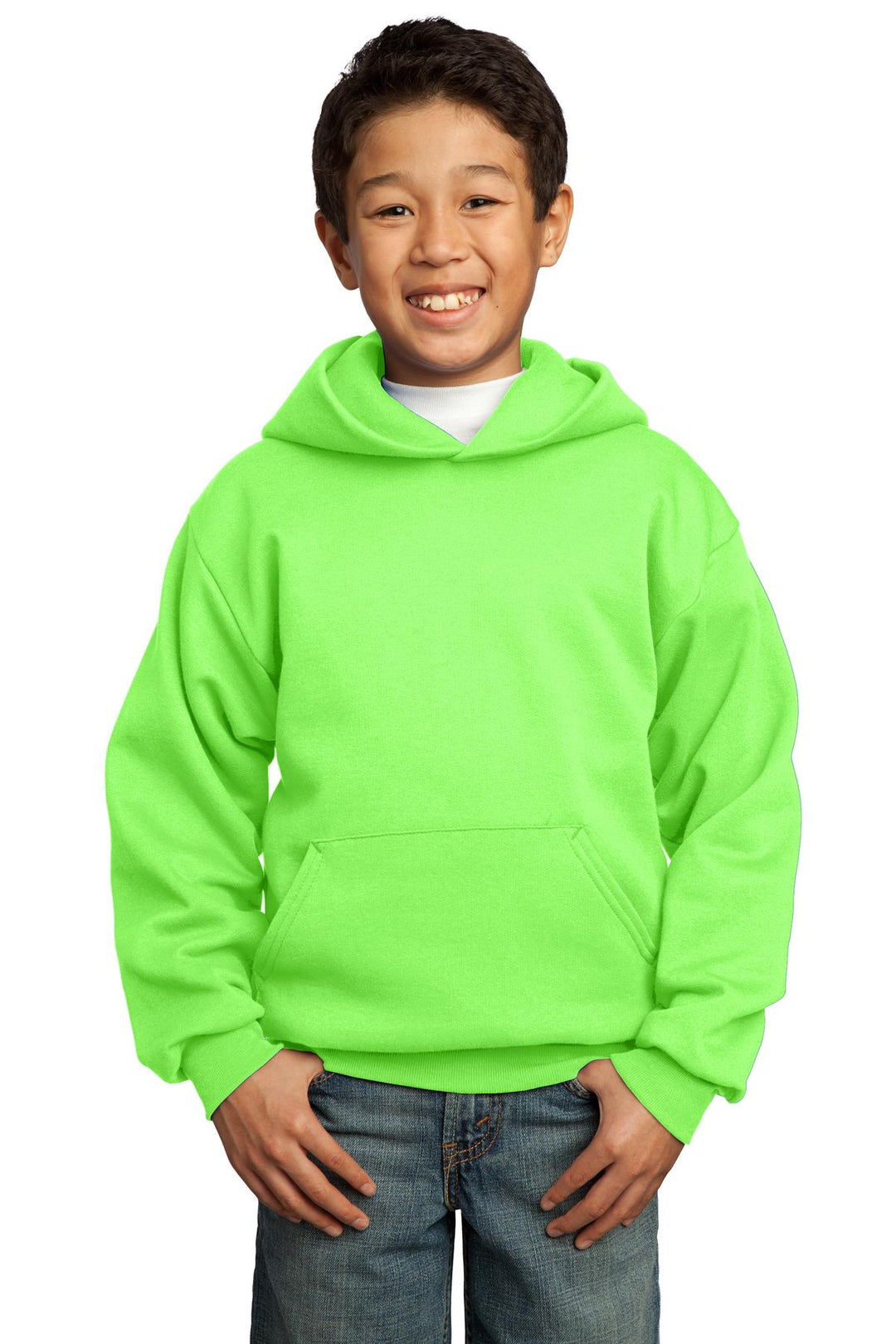 Port & Company - Youth Core Fleece Pullover Hooded Sweatshirt