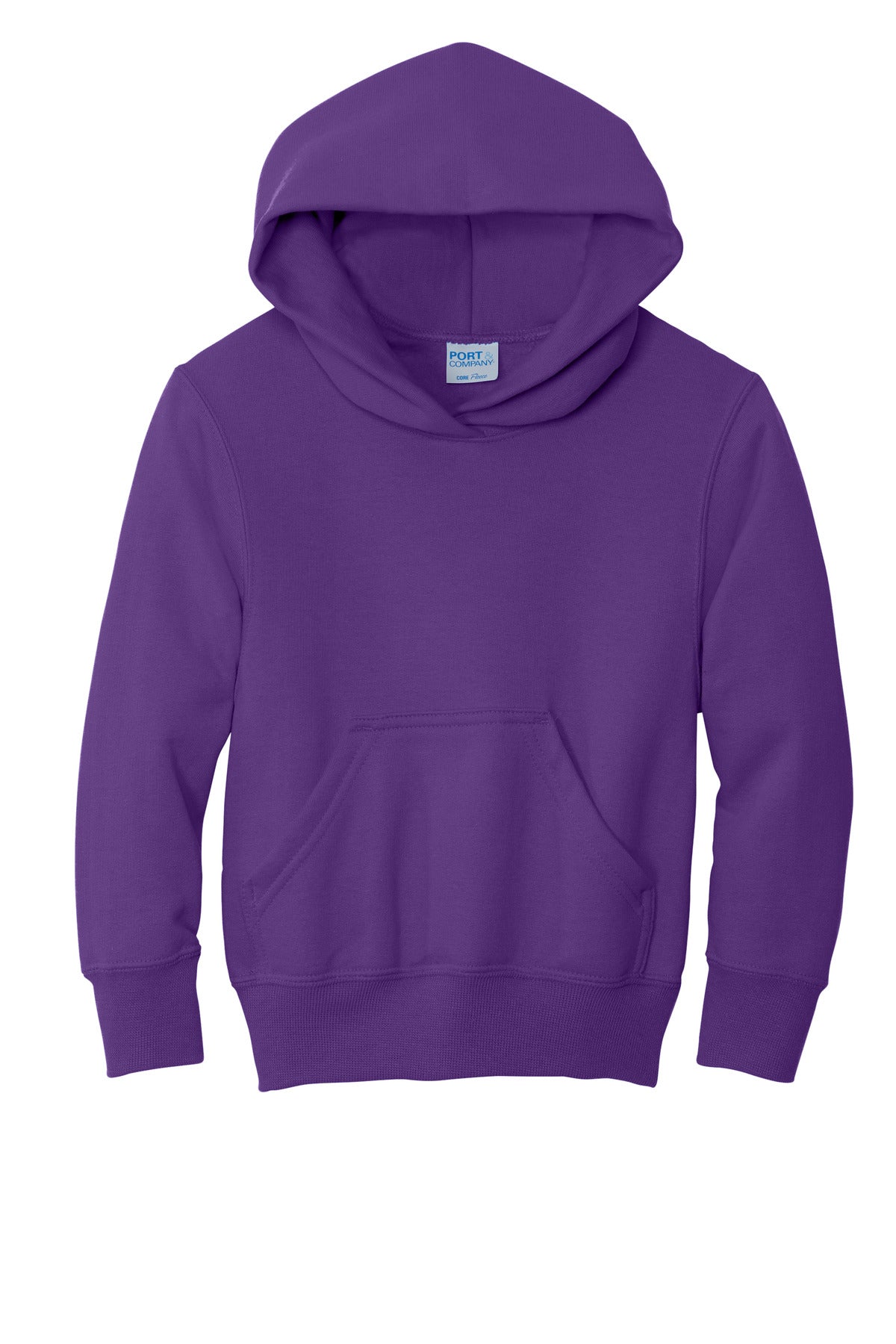 Port & Company Youth Core Fleece Pullover Hooded Sweatshirt