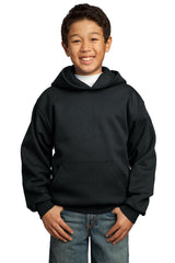 Port & Company - Youth Core Fleece Pullover Hooded Sweatshirt
