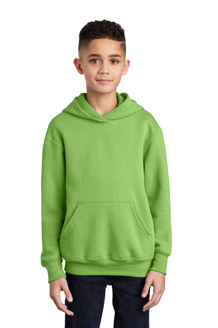 Port & Company - Youth Core Fleece Pullover Hooded Sweatshirt