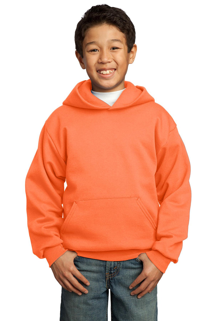 Port & Company - Youth Core Fleece Pullover Hooded Sweatshirt
