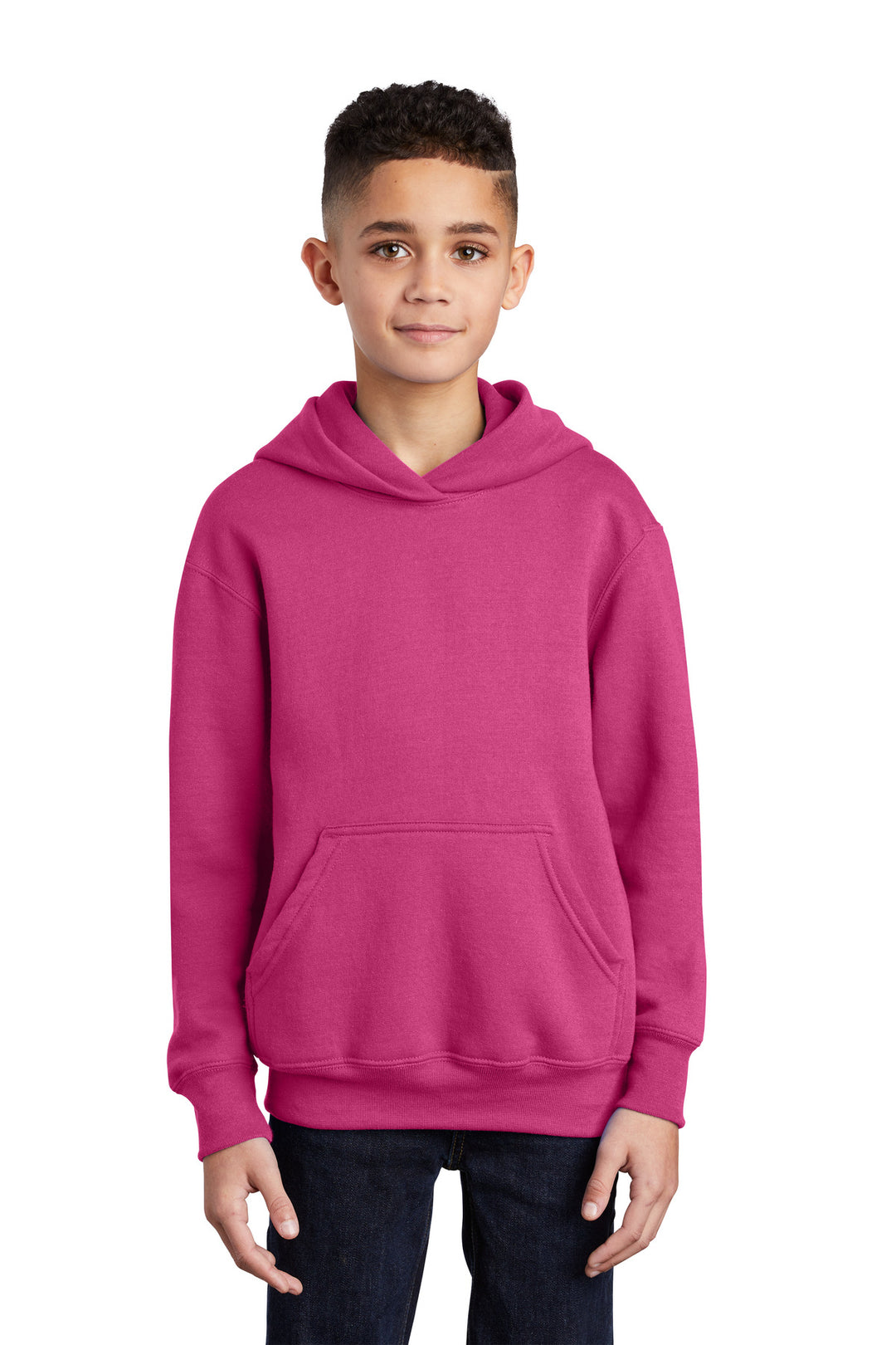 Port & Company - Youth Core Fleece Pullover Hooded Sweatshirt