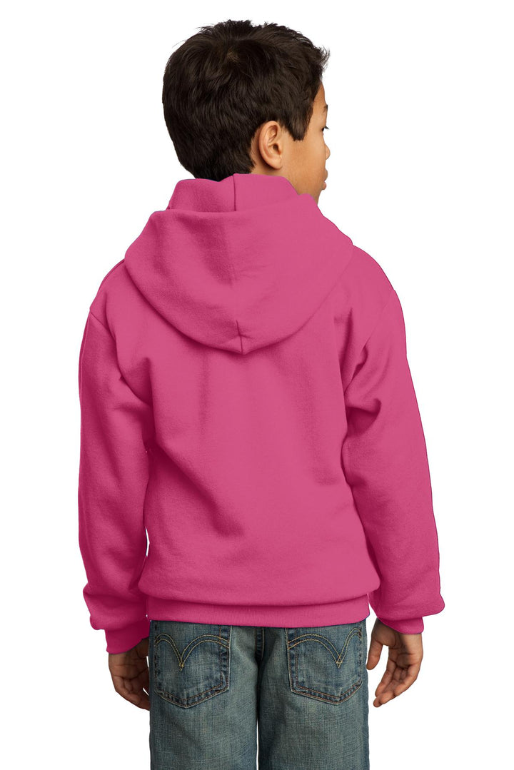 Port & Company - Youth Core Fleece Pullover Hooded Sweatshirt