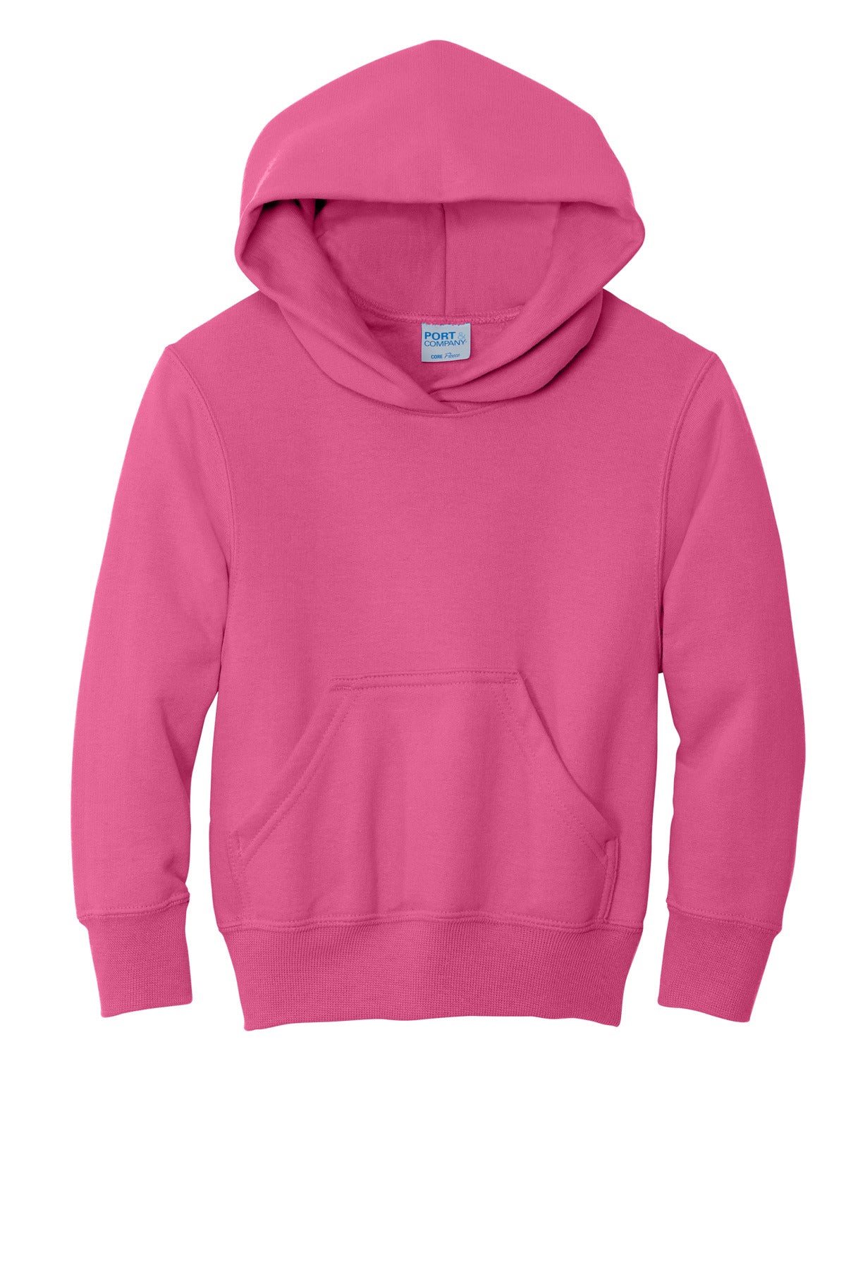 Port & Company - Youth Core Fleece Pullover Hooded Sweatshirt
